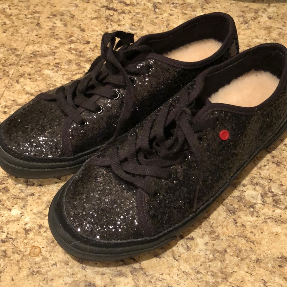 Ugg wool lined sequined sneakers